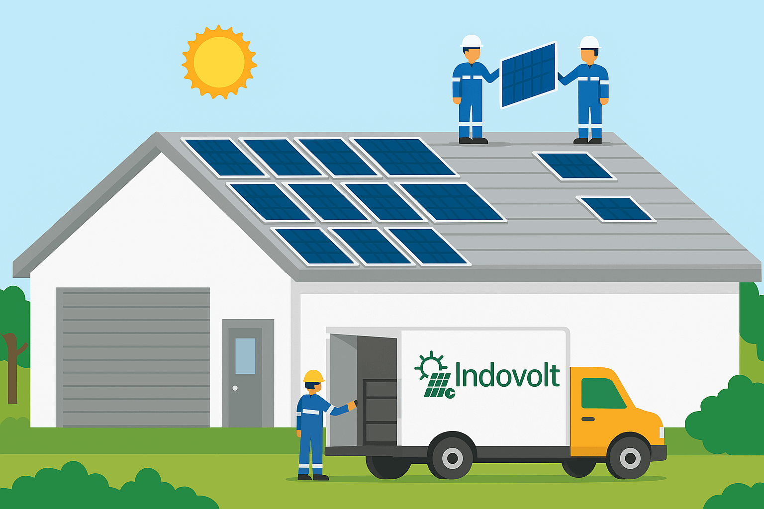 Indovolt Energy Solutions - Government Certified Solar Engineers Team